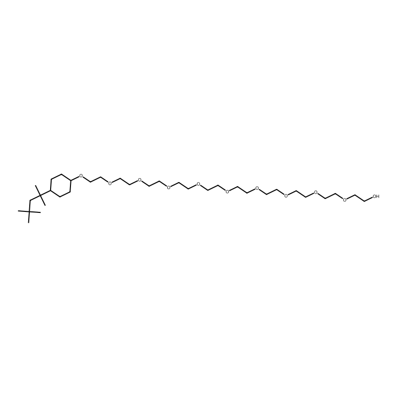 2-[2-[2-[2-[2-[2-[2-[2-[2-[2-[4-(2,4,4-Trimethylpentan-2-yl)cyclohexyl]oxyethoxy]ethoxy]ethoxy]ethoxy]ethoxy]ethoxy]ethoxy]ethoxy]ethoxy]ethanol