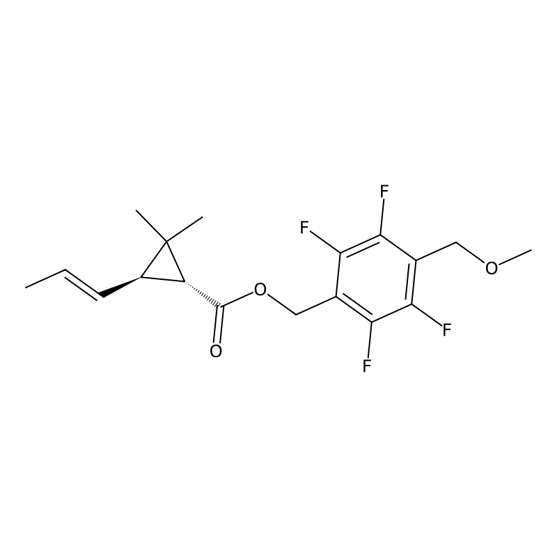 Metofluthrin, trans-(E)-