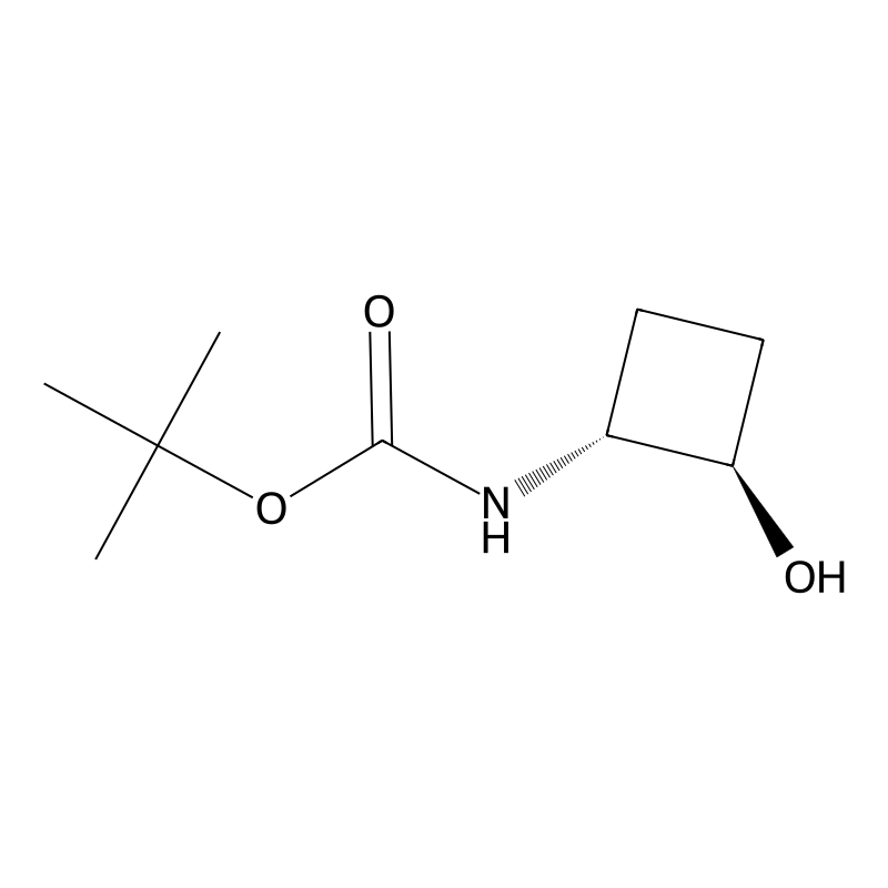 tert-Butyl N-[(1R,2R)-2-hydroxycyclobutyl]carbamat...