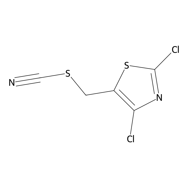 (2,4-Dichloro-1,3-thiazol-5-yl)methyl thiocyanate