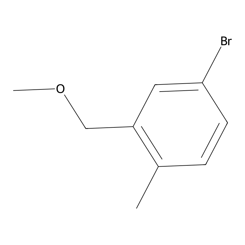 4-Bromo-2-(methoxymethyl)-1-methylbenzene