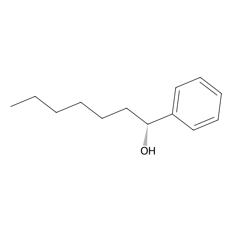 (R)-1-Phenyl-1-heptanol, ee 91%