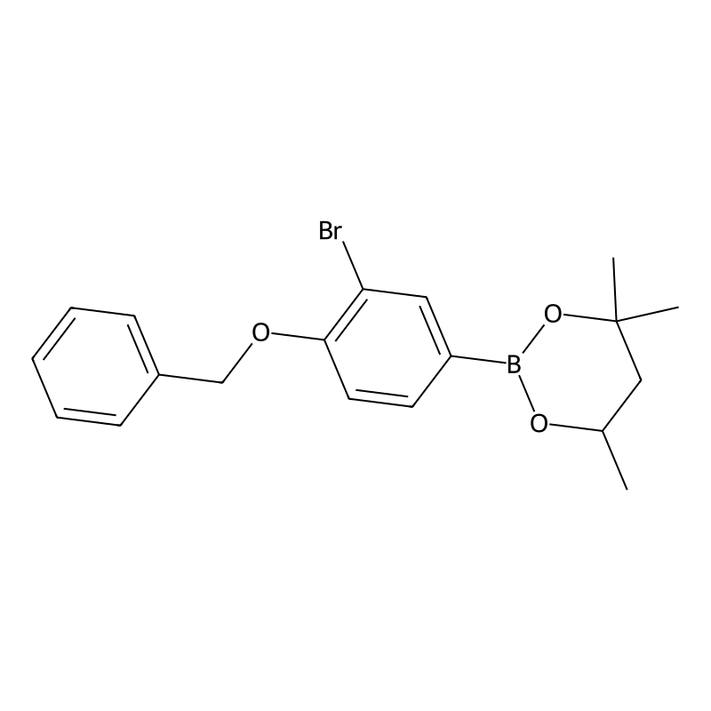 2-(4-Benzyloxy-3-bromophenyl)-4,4,6-trimethyl-1,3,...