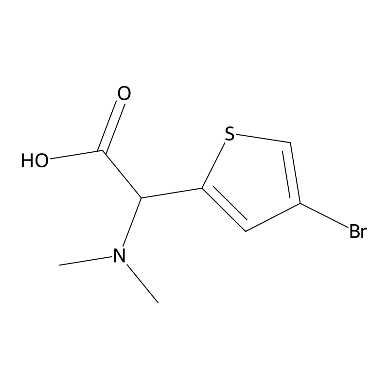 2-(4-Bromothiophen-2-yl)-2-(dimethylamino)acetic a...