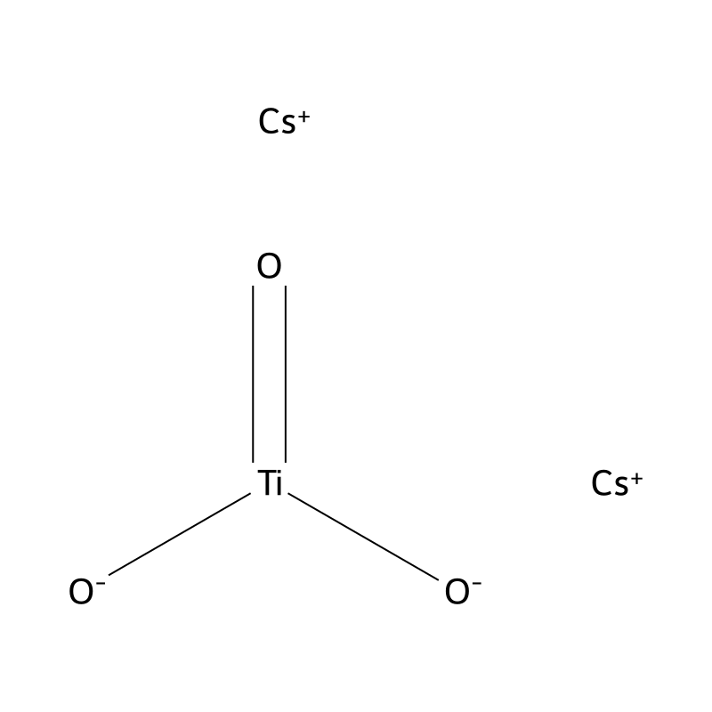 Dicesium;dioxido(oxo)titanium