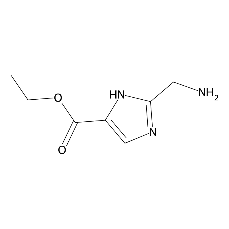 Ethyl 2-(aminomethyl)-1H-imidazole-4-carboxylate