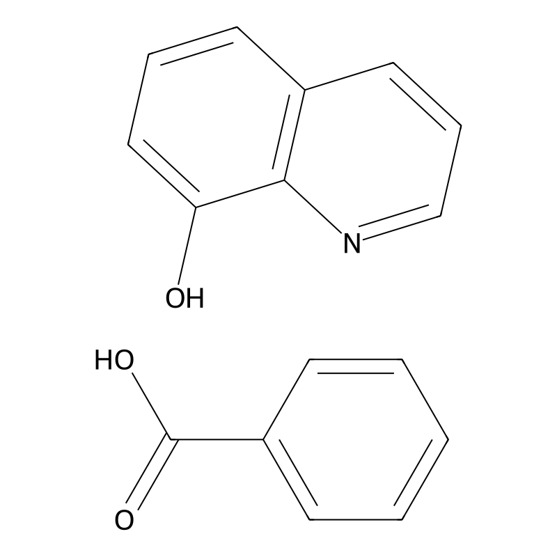 Benzoic acid, compd. with 8-quinolinol (1:1)