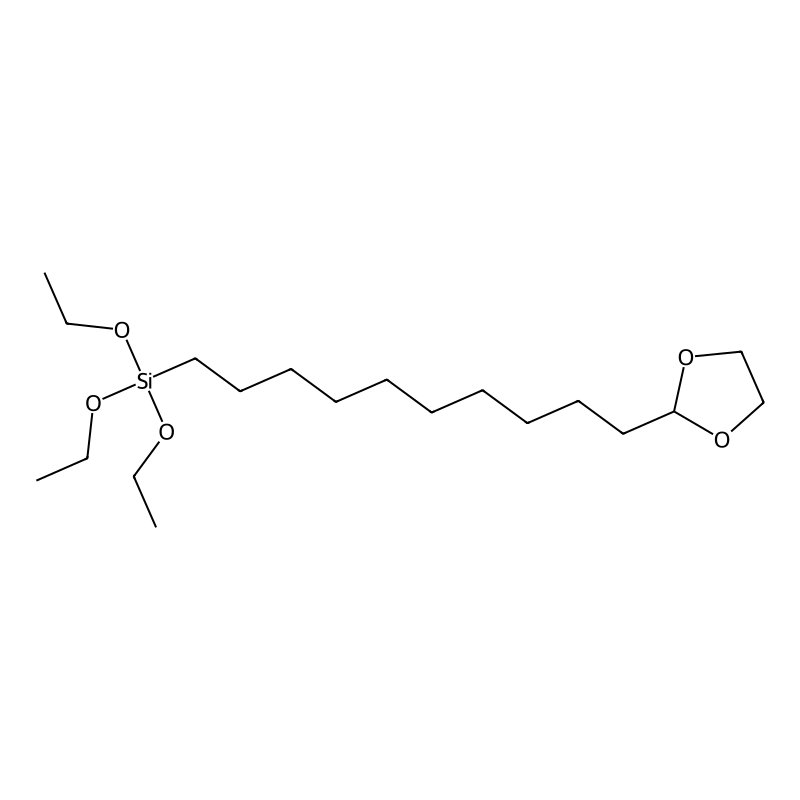 Triethoxysilylundecanal, ethylene glycol acetal