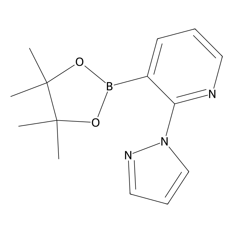 2-(1H-Pyrazol-1-yl)pyridine-3-boronic acid pinacol...