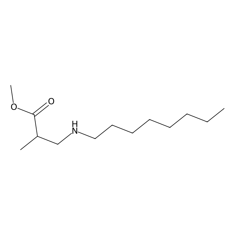 Methyl 2-methyl-3-(octylamino)propanoate