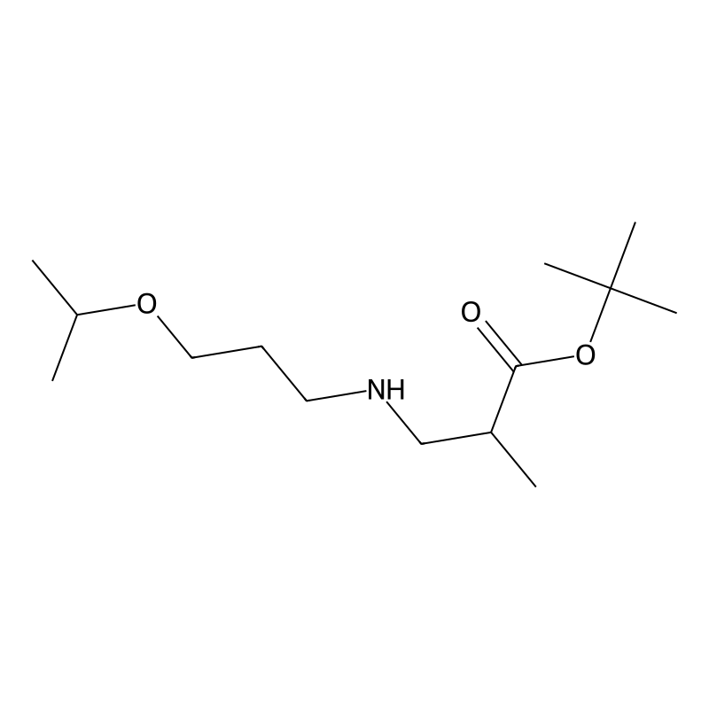 tert-Butyl 2-methyl-3-{[3-(propan-2-yloxy)propyl]a...