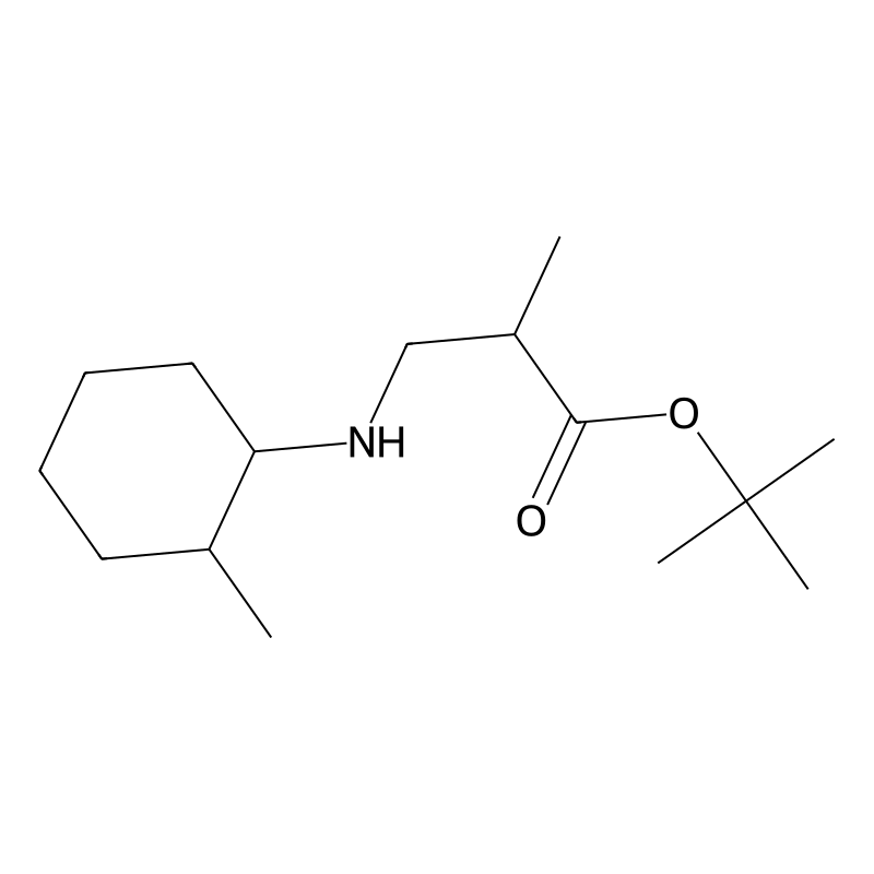 tert-Butyl 2-methyl-3-[(2-methylcyclohexyl)amino]p...