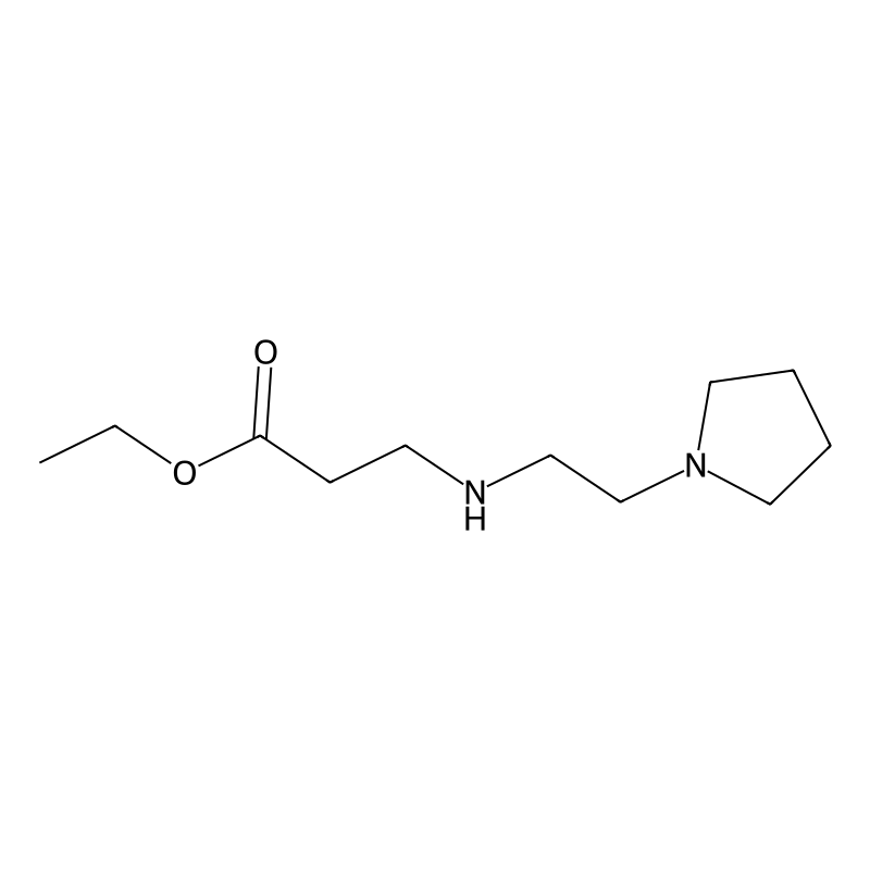 Ethyl 3-{[2-(pyrrolidin-1-yl)ethyl]amino}propanoat...