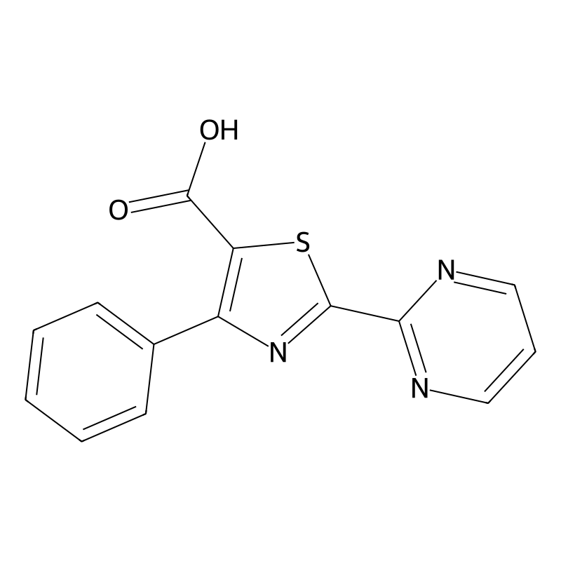 4-Phenyl-2-(2-pyrimidyl)thiazole-5-carboxylic acid