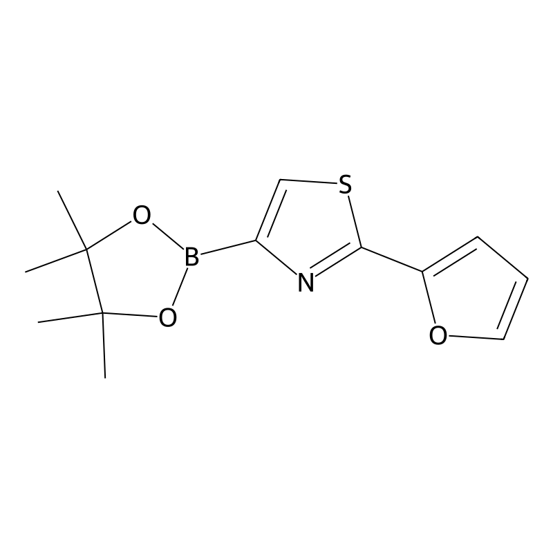 2-(Furan-2-yl)thiazole-4-boronic acid pinacol este...