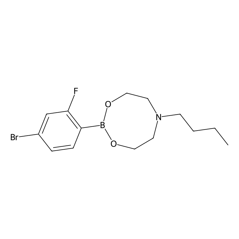 4-Bromo-2-fluorophenylboronic acid N-butyldiethano...