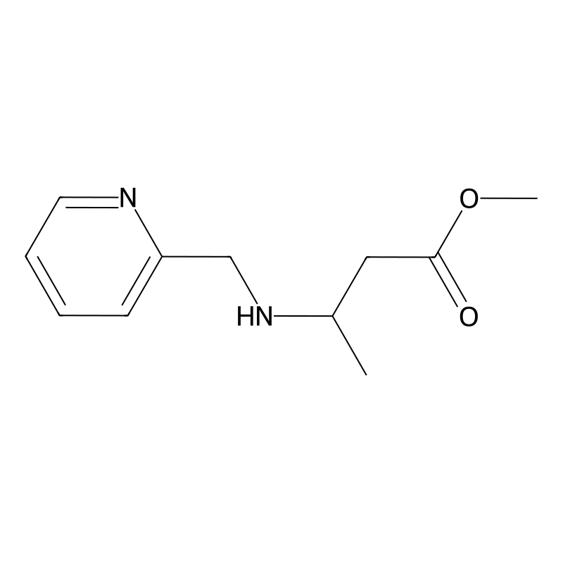 Methyl 3-[(pyridin-2-ylmethyl)amino]butanoate