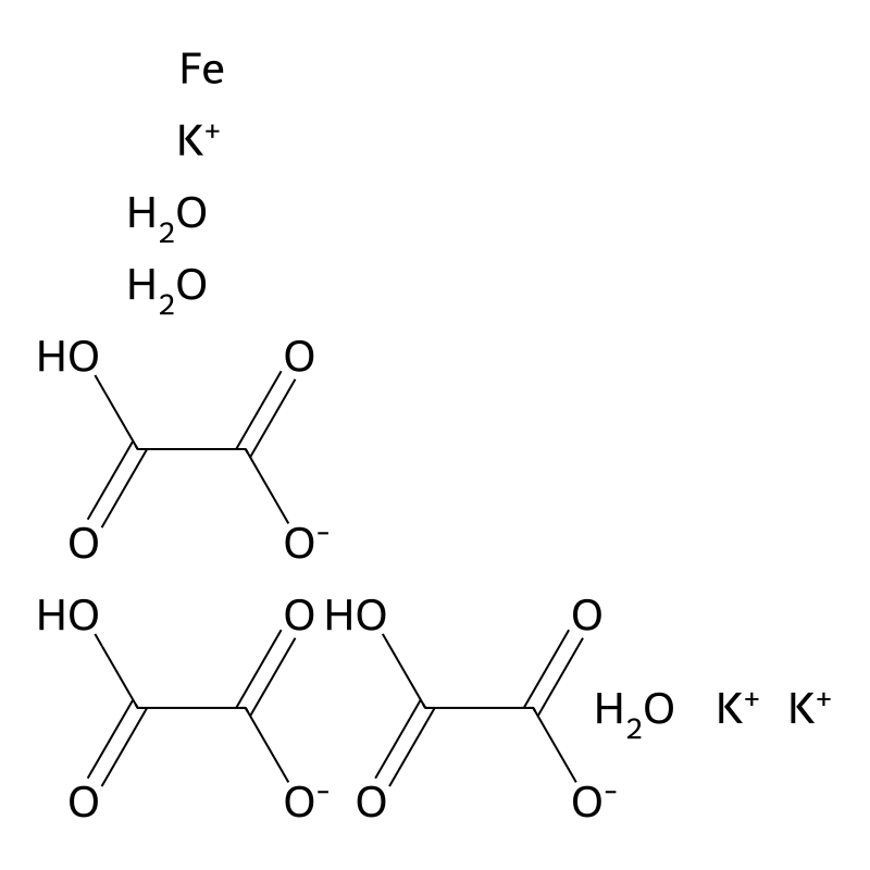 Potassium tris(oxalato)ferrate(III) trihydrate