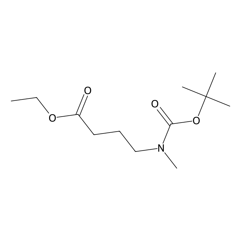 Ethyl 4-(tert-butoxycarbonyl(methyl)amino)butanoat...