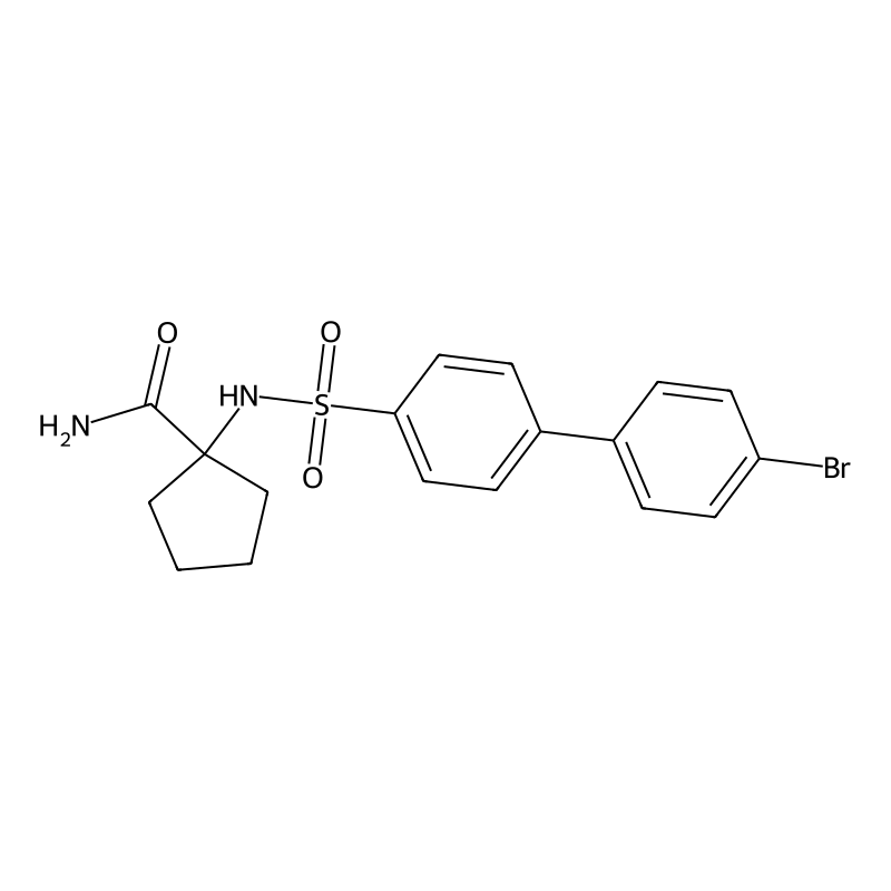 1-[4-(4-Bromophenyl)benzenesulfonamido]cyclopentan...