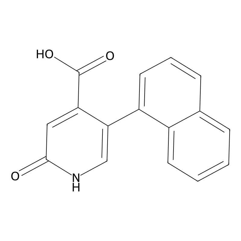 2-Hydroxy-5-(naphthalen-1-yl)isonicotinic acid