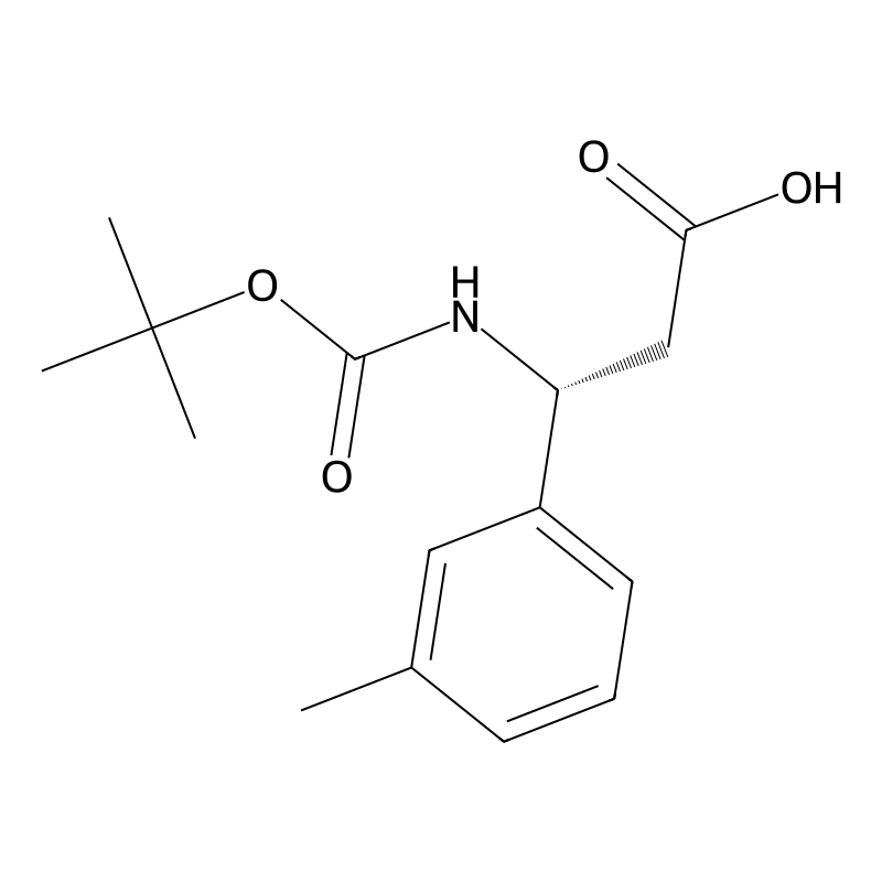 (R)-3-((tert-Butoxycarbonyl)amino)-3-(m-tolyl)propanoic acid