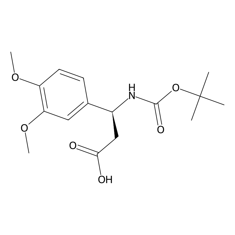 (S)-3-((tert-Butoxycarbonyl)amino)-3-(3,4-dimethox...