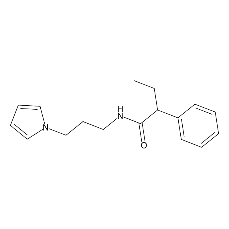 2-phenyl-N-[3-(1H-pyrrol-1-yl)propyl]butanamide