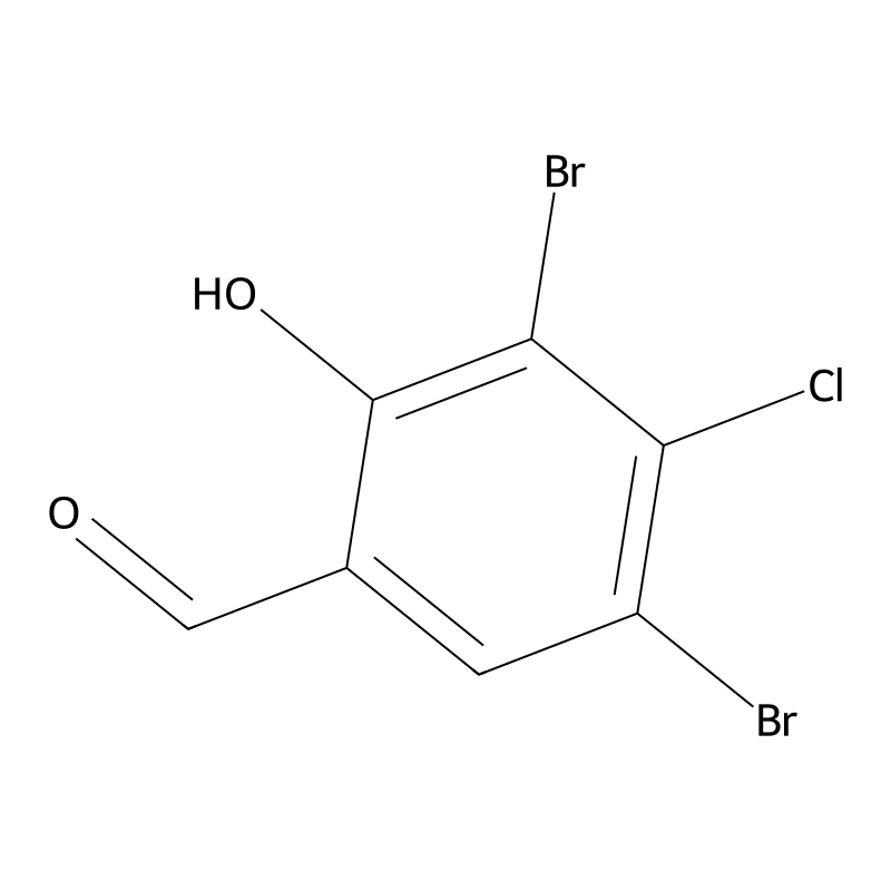 3,5-dibromo-4-chloro-2-hydroxybenzaldehyde