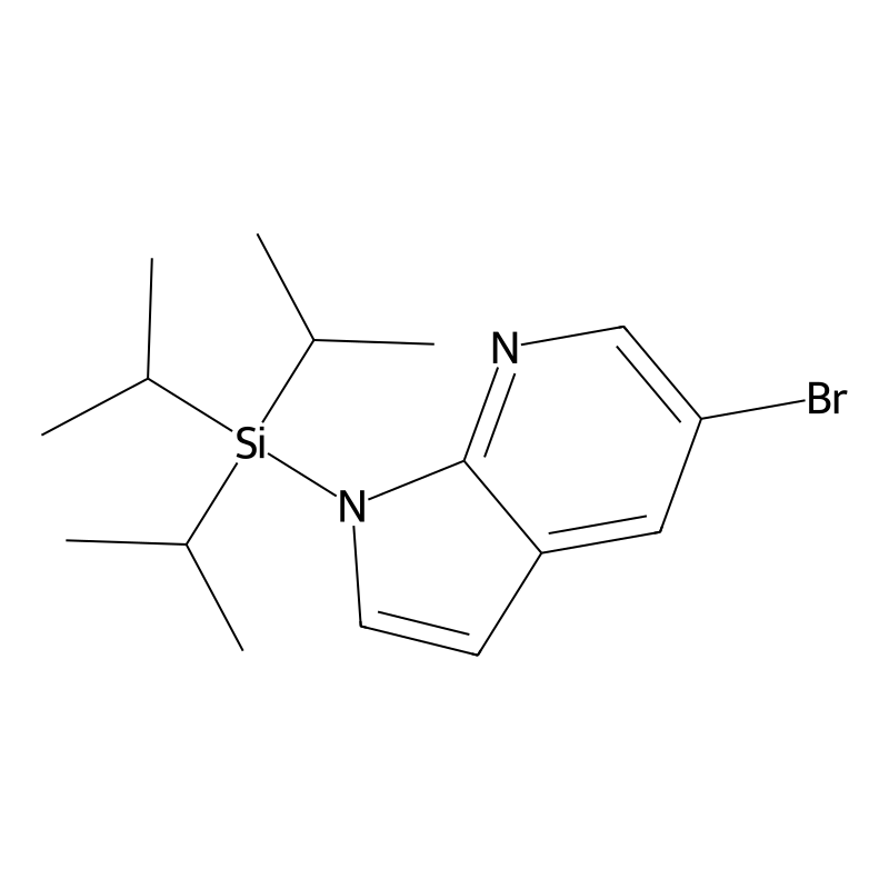 5-Bromo-1-(triisopropylsilyl)-1H-pyrrolo[2,3-b]pyr...