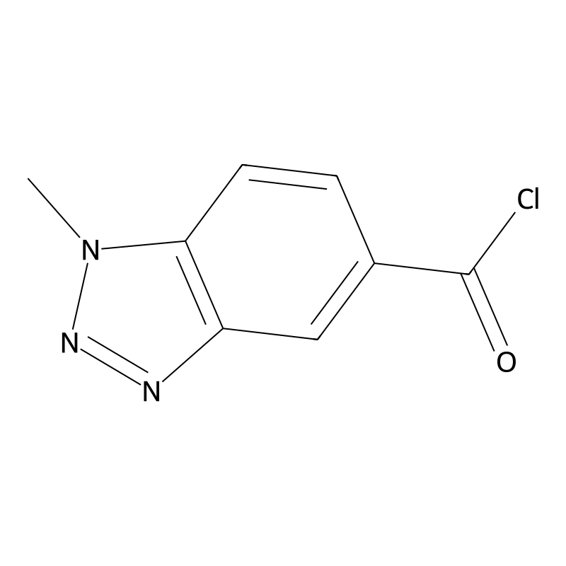 1-Methyl-1h-1,2,3-benzotriazole-5-carbonyl chlorid...