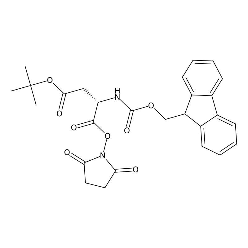 (S)-4-tert-Butyl 1-(2,5-dioxopyrrolidin-1-yl) 2-((((9H-fluoren-9-yl)methoxy)carbonyl)amino)succinate