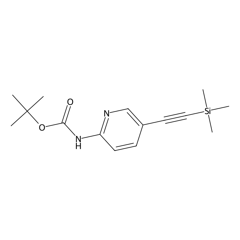 (5-Trimethylsilanylethynyl-pyridin-2-yl)-carbamic ...