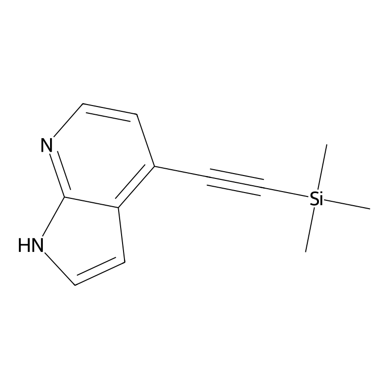 4-((Trimethylsilyl)ethynyl)-1H-pyrrolo[2,3-b]pyrid...