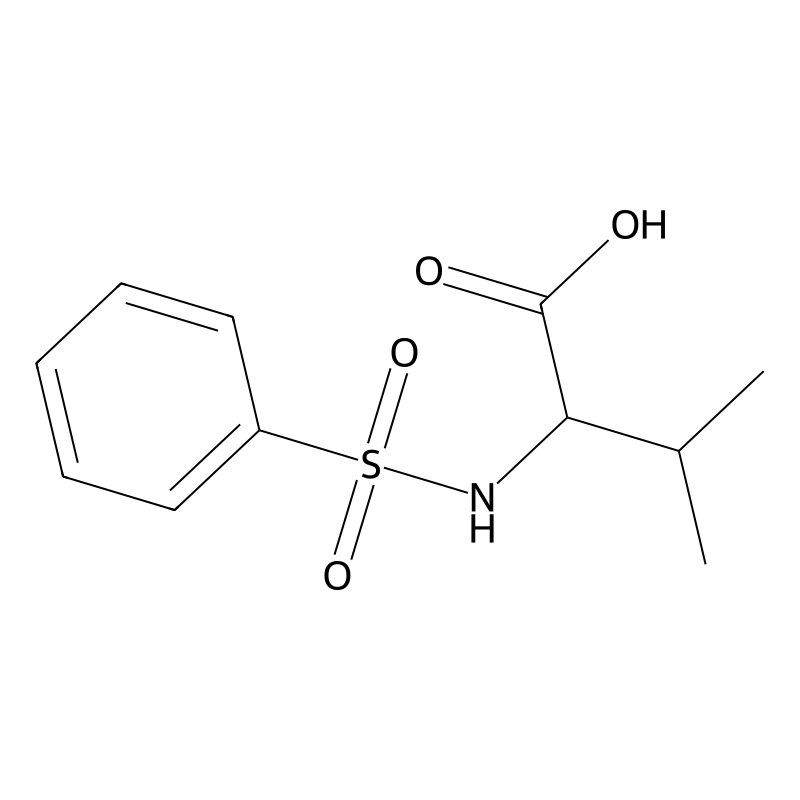 2-Benzenesulfonamido-3-methylbutanoic acid