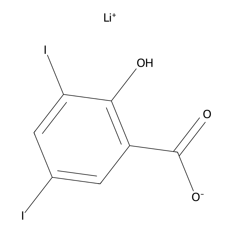 Lithium 3,5-diiodosalicylate