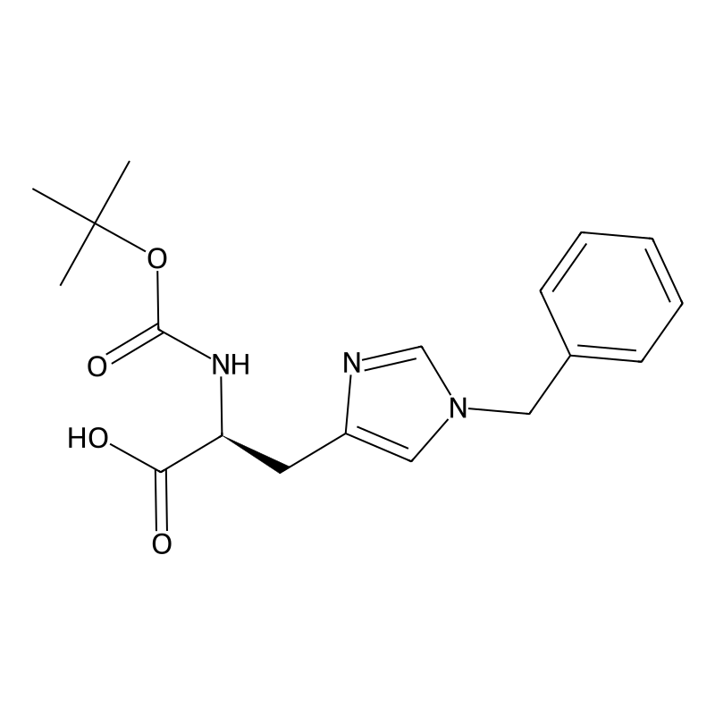 L-Histidine, N-[(1,1-dimethylethoxy)carbonyl]-1-(p...