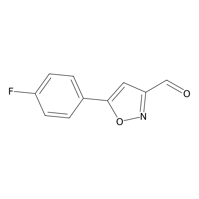 5-(4-Fluorophenyl)isoxazole-3-carboxaldehyde