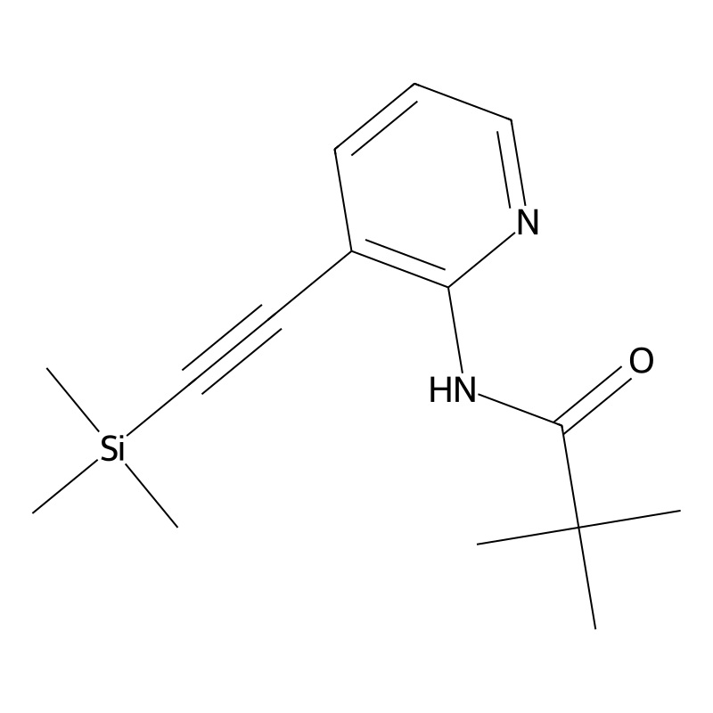 2,2-Dimethyl-N-(3-trimethylsilanylethynyl-pyridin-...