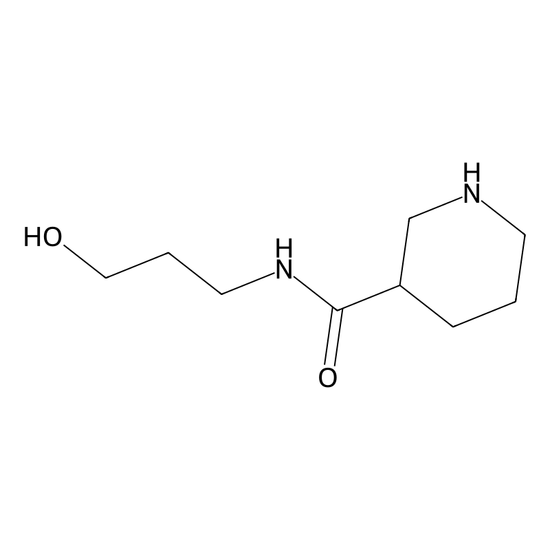 N-(3-Hydroxypropyl)piperidine-3-carboxamide