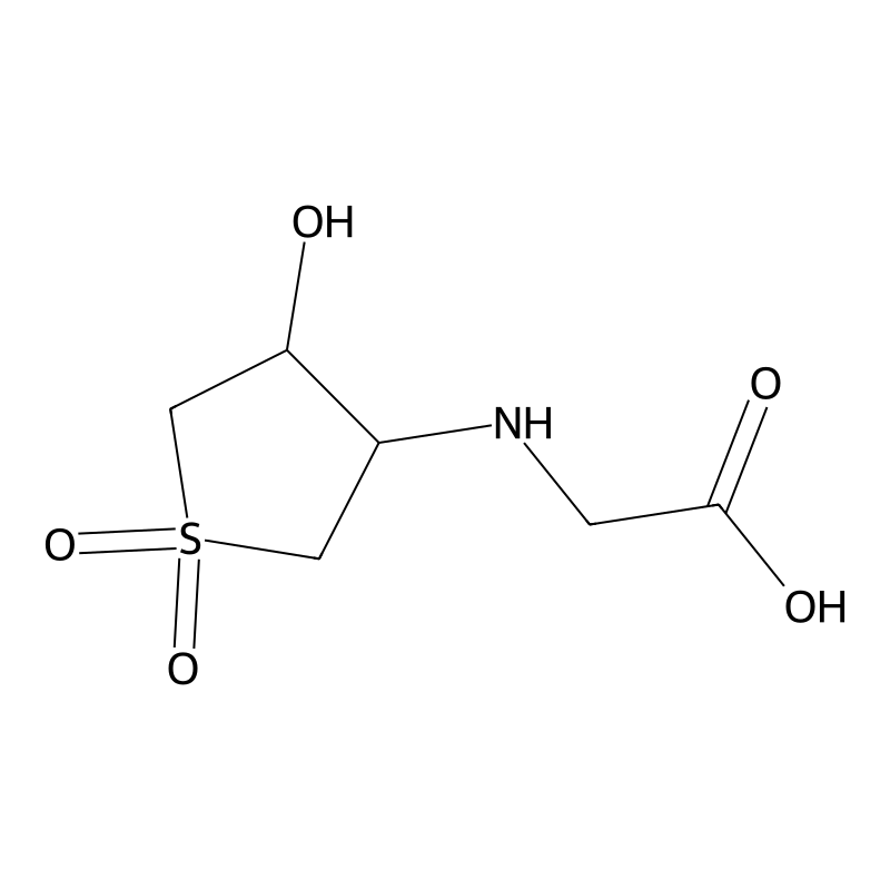 2-[(4-Hydroxy-1,1-dioxothiolan-3-yl)amino]acetic a...