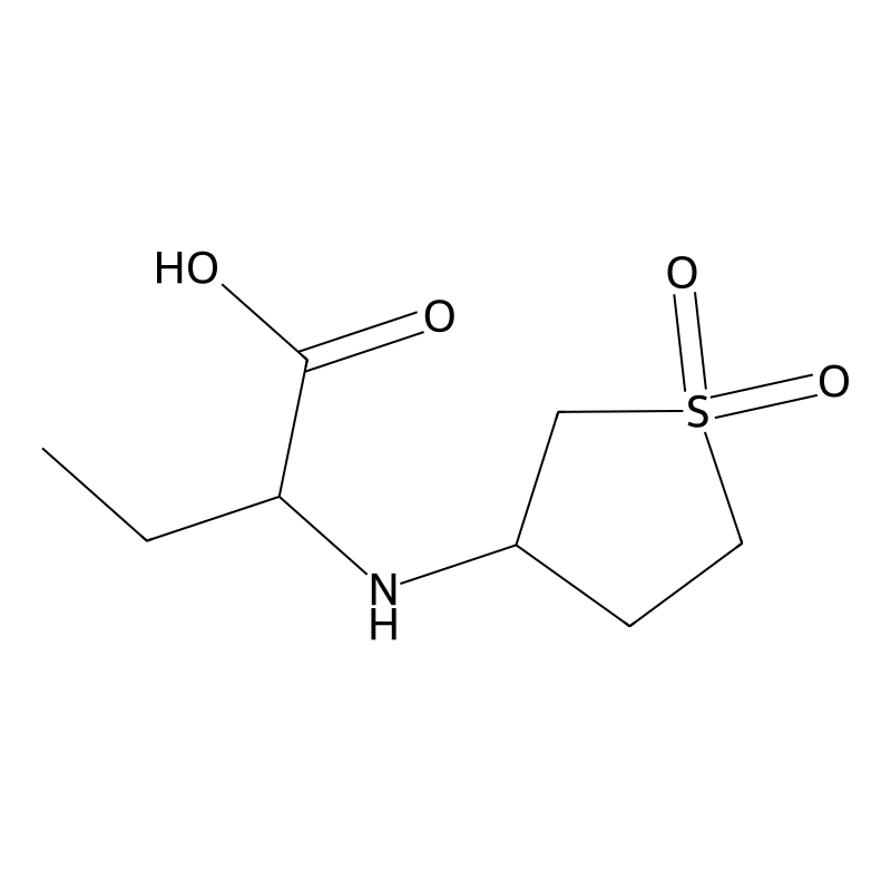 2-[(1,1-Dioxothiolan-3-yl)amino]butanoic acid