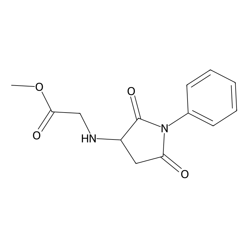 Methyl N-(2,5-dioxo-1-phenylpyrrolidin-3-YL)glycin...
