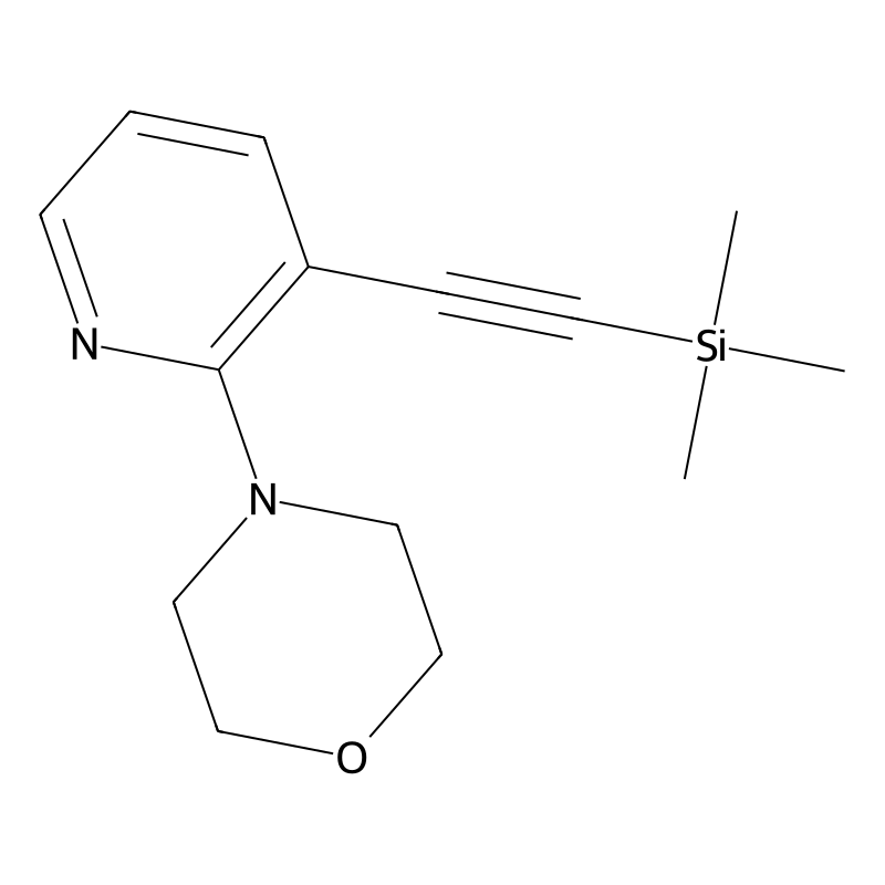 4-(3-Trimethylsilanylethynyl-pyridin-2-yl)-morphol...