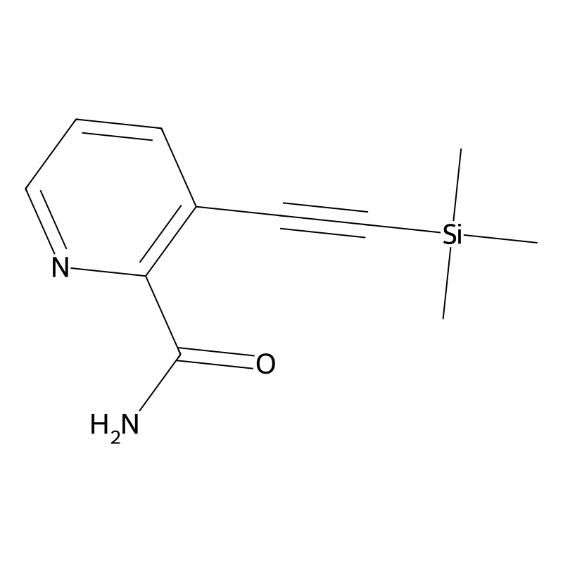 3-Trimethylsilanylethynyl-pyridine-2-carboxylic ac...