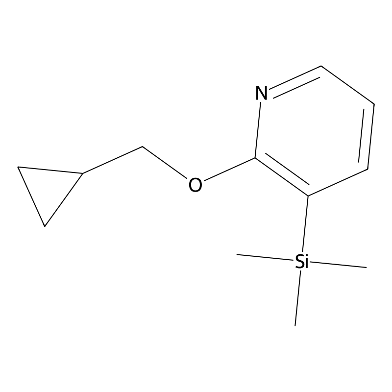 2-(Cyclopropylmethoxy)-3-(trimethylsilyl)pyridine