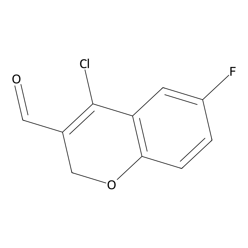 4-Chloro-6-fluoro-2H-benzopyran-3-carboxaldehyde