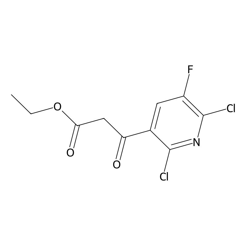 Ethyl 3-(2,6-dichloro-5-fluoropyridin-3-yl)-3-oxopropanoate