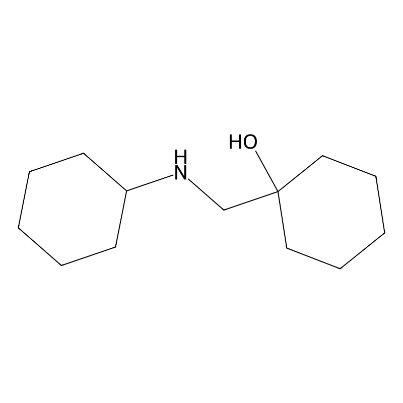 1-[(Cyclohexylamino)methyl]cyclohexan-1-ol