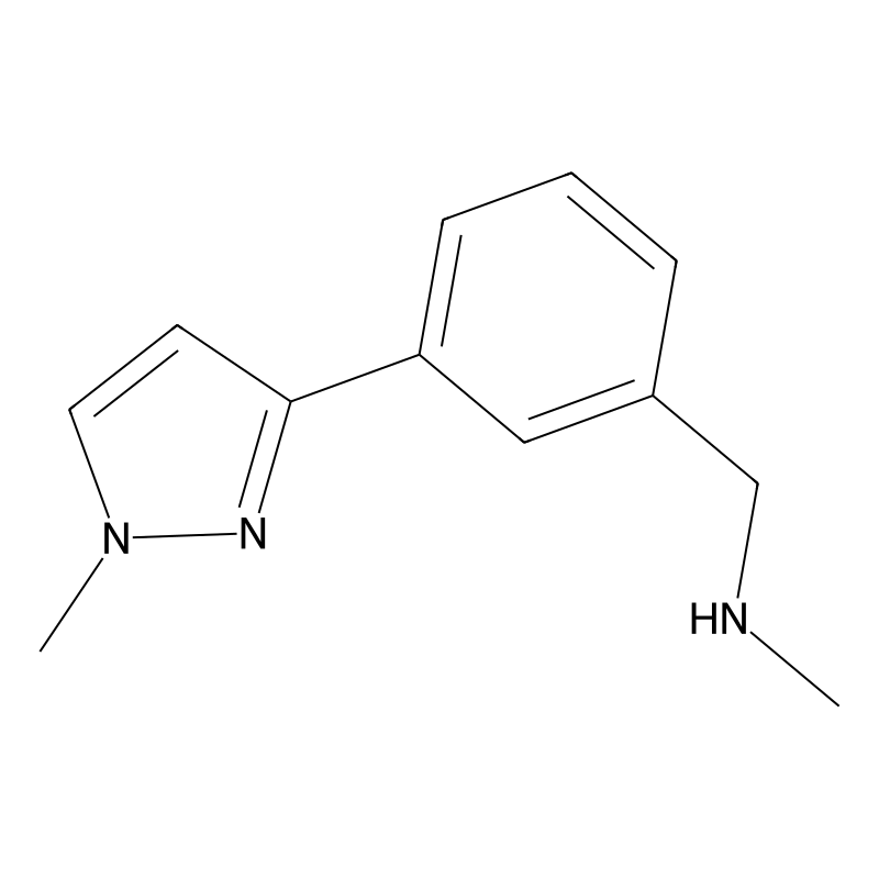 N-methyl-3-(1-methyl-1H-pyrazol-3-yl)benzylamine